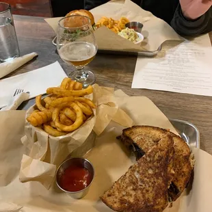 Mushroom Pastrami Sandwich