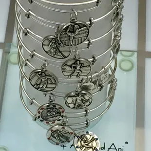 Cool sports enthusiast jewelry.