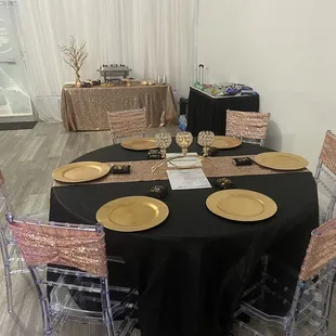 Dessert and Bar area