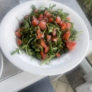 Arugula Salad with Tomatoes