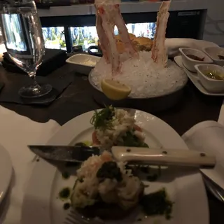 Iced Alaskan King Crab Legs