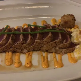 Pepper Crusted Big Eye Tuna*