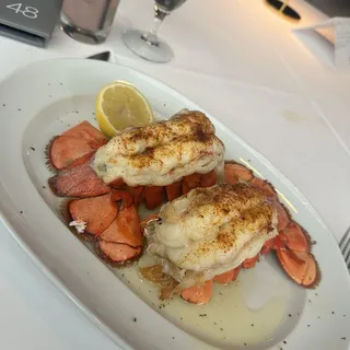 Butter Poached Maine Lobster Tails**