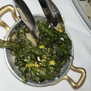 Blistered Shishito Peppers
