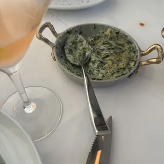 Creamed Spinach  Artichoke