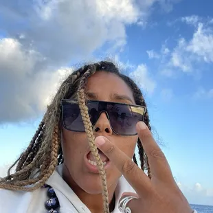 Tiana, one of the crew members. She's sooo cool!