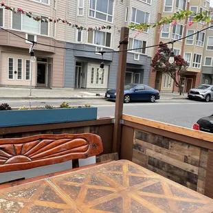 Parklet area