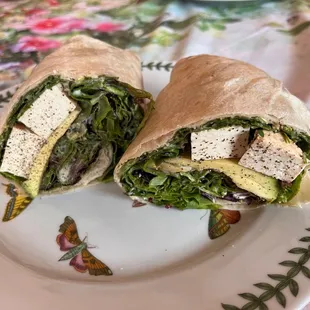 Vegan Avocado Wrap