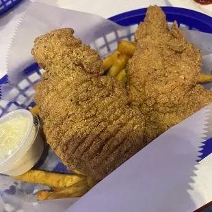 Fried catfish basket