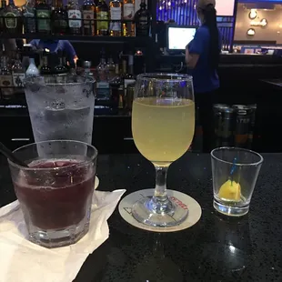 Bar area. Great happy hour choices!