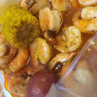 Boiled shrimp
