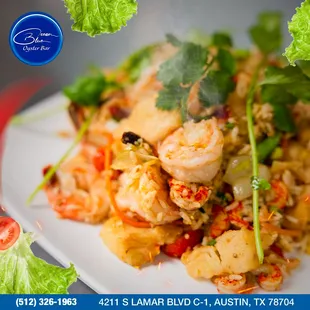 Craving something delicious? 
Our mouthwatering Fried Rice is packed with flavor and loaded with fresh ingredients!