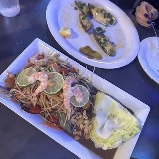 Papaya Seafood Salad
