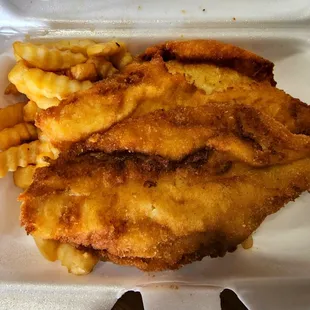 House Special - fish &amp; chips.
