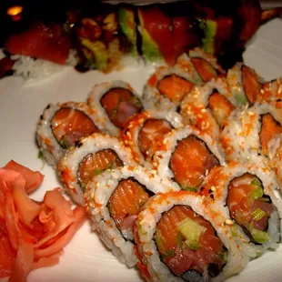 food, sushi, sashimi, sushi and sashimi