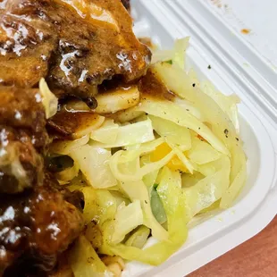 Sauted cabbage