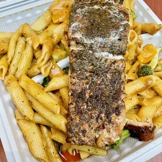 Rasta Pasta w/ Salmon