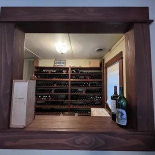 a wine cellar