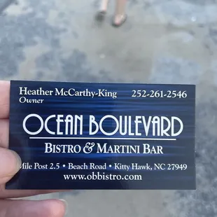 Business card