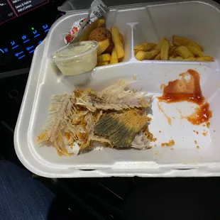 An $8.99 catfish dinner - not worth it