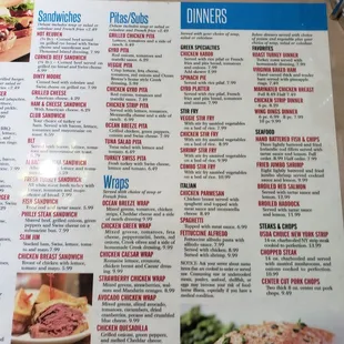Big menu