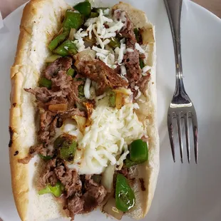 Big Philly 7.99 fries r extra