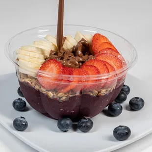 Nutella acai bowl