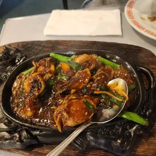 a plate of food