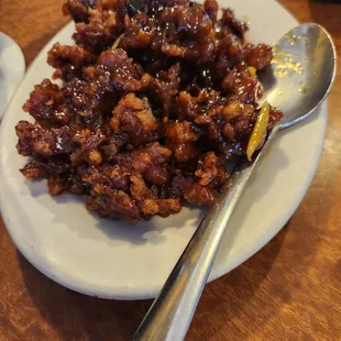 Orange beef
