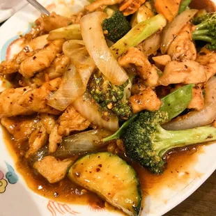 Szechuan chicken