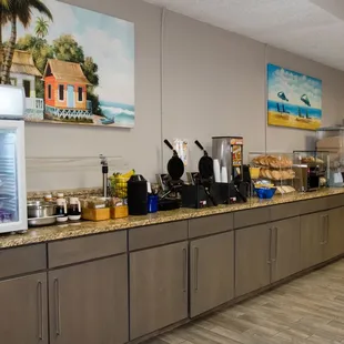 Daily breakfast buffet