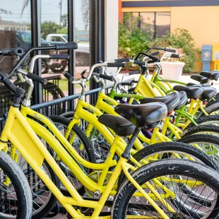 Daily Resort Package includes complimentary bike rentals