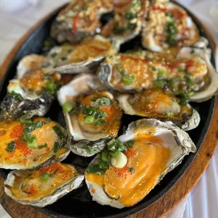 Oysters combo