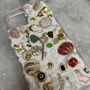 Charm phone case
