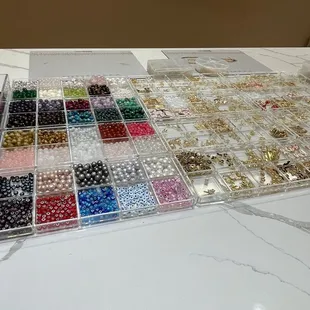 Build your own charm bracelet pieces