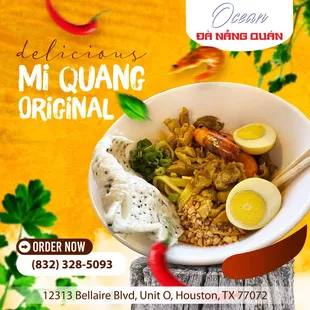 Hương Vị Miền Trung Đậm Đà
Mì Quảng Original làm say đắm lòng ta