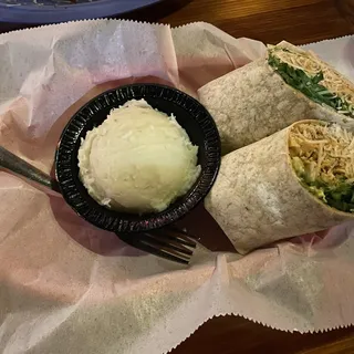 Rasta Chicken Caesar Wrap