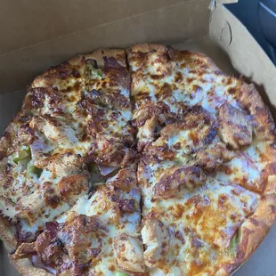 Ranchero pizza. Also had the crab dip pizza. Both were fantastic!!