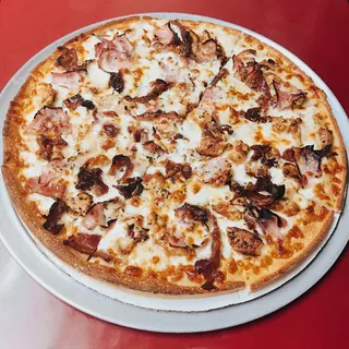 Chicken Cordon Bleu Pizza