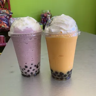 Boba smoothies