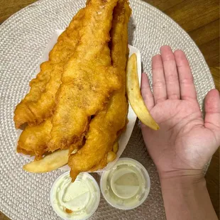 Hand for scale!