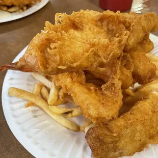 Shrimp and Fish plate