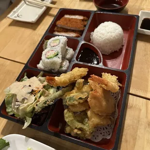 3-Items Bento Dinner Combo