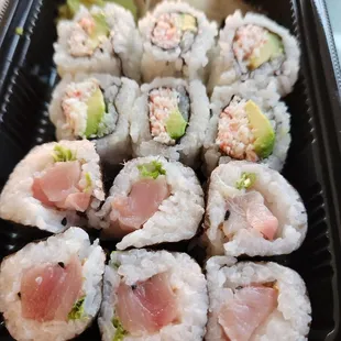 Ocean Fish Sushi &amp; Grill - California Roll &amp; Negihama Roll