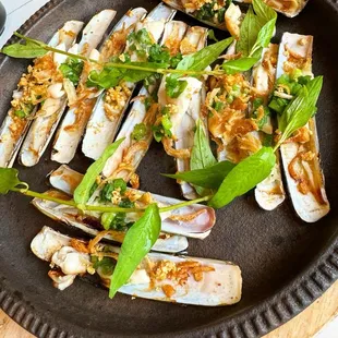 Razor clams