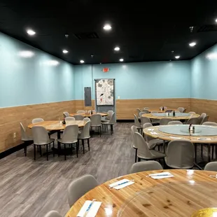 interior, sushi and sashimi