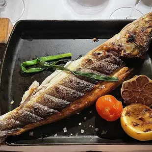 Whole Branzino