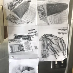 Box options or order individually