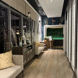 Love this seating area