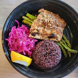 Let's talk about this dish. Wow and yum. Barramundi I had to steal you from my husband